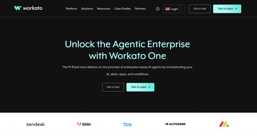AI automation tools: Workato
